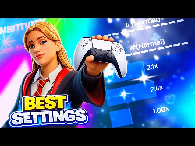 *NEW* Best Controller SETTINGS in Chapter 7 Season 2 + Sensitivity (Fortnite Tutorial)