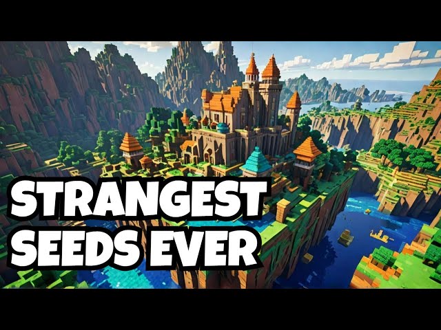 Finding the STRANGEST SEED and ZEDARMC SERVER in Minecraft Java