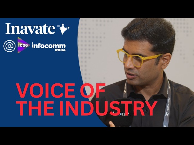 Sennheiser on software, security and scaling AV | Voice of the Industry | InfoComm India 2026