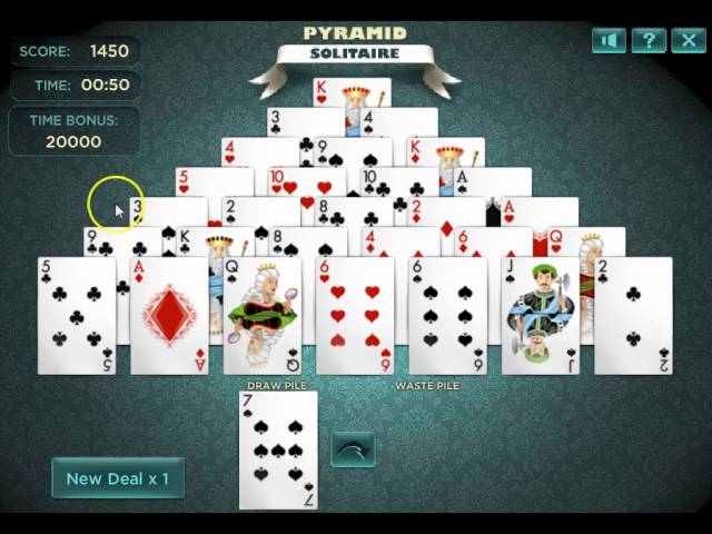 How to Play Pyramid Solitaire