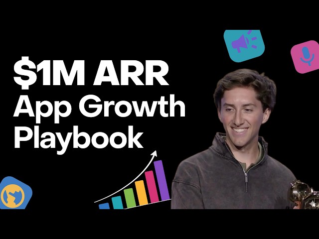 The $1M ARR App Growth Playbook — Connor Burd | Sub Club Live