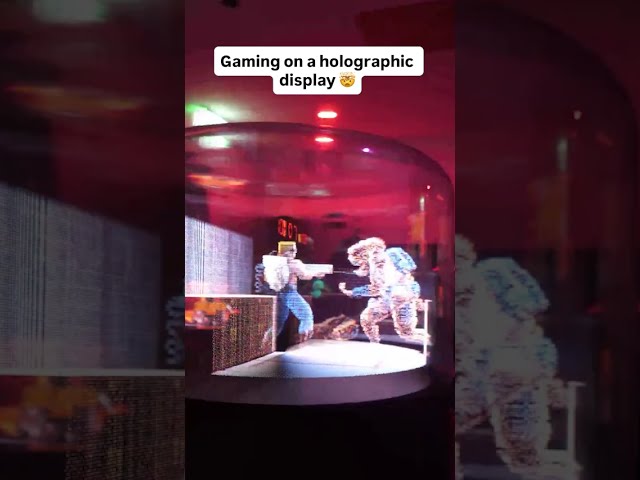 Gaming on a Holographic Display