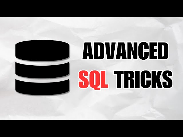 3 SQL Tricks Every Developer & Data Analyst Must Know!