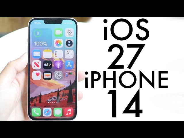 iOS 27 OFFICIAL On iPhone 14! (Review)