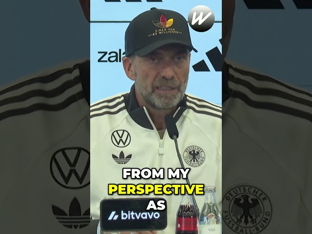 Klopp 'I don't want to leave national pride to the wrong people'