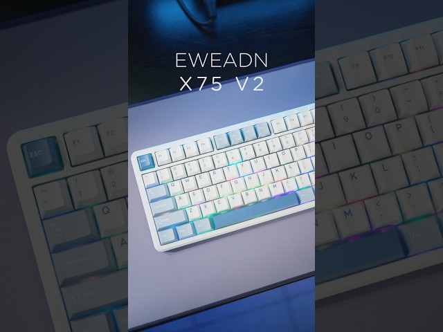 EWEADN X75 V2 Tri-mode Mechanical Keyboard