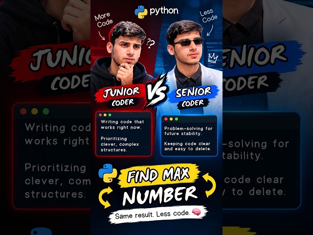 Finding Maximum Number in python | Python Tutorial for Beginners #coding #python #pythontutorial