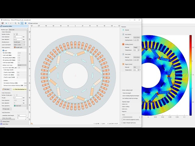 MotorXP-PM – Performance analysis of a Tesla Model 3 electric motor (part 1) – Magnetostatic FEA