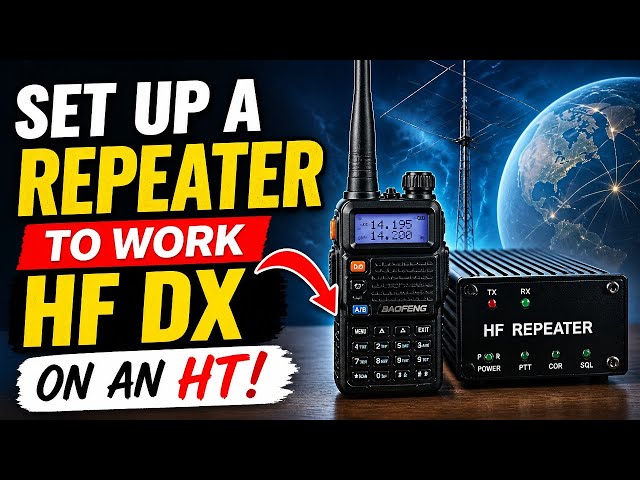 HF DX on an HT: The Secret Repeater System