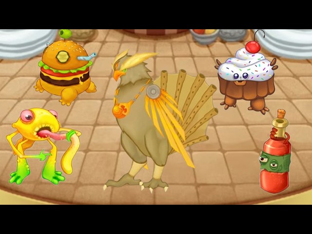 ALL Turning FOODS into My Singing Monsters || My Singing Monster