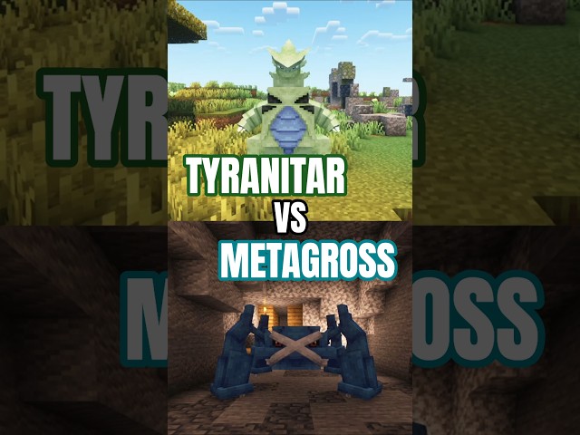 Tyranitar vs. Metagross | Cobblemon which is better?