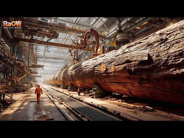 Inside America’s Last and Largest Steam-Powered Sawmill – Hull-Oakes Lumber Legacy