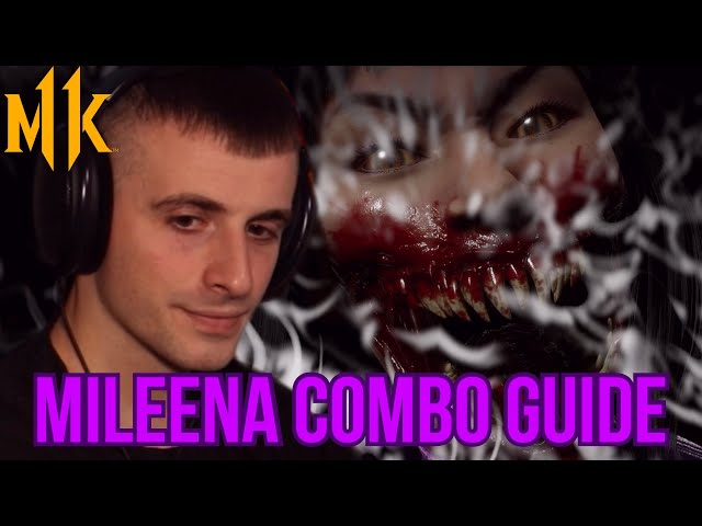 MILEENA COMBO WITH 2 KRUSHING BLOWS! (COMBO GUIDE) - MORTAL KOMBAT 11 ULTIMATE