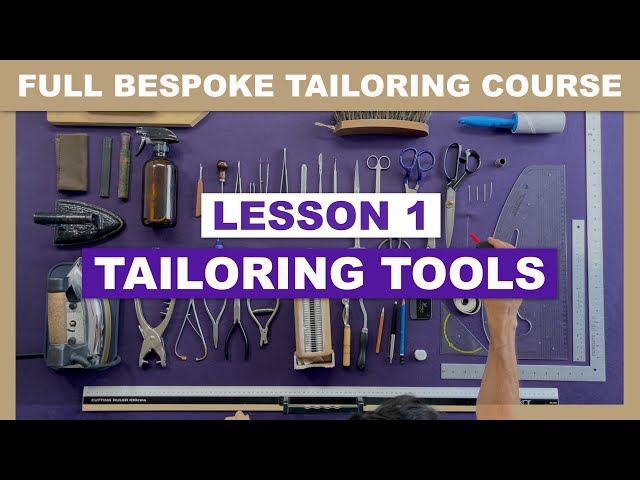 Tailoring Tools Explained: What You Actually Need – ISOT Lesson 1