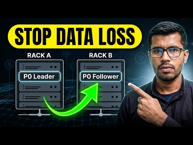 Kafka Rack Awareness Explained with Leader and Follower Replicas | Partition Distribution on Brokers