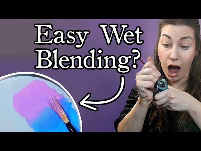 Beginner Miniature Painters Guide to Wet Blending