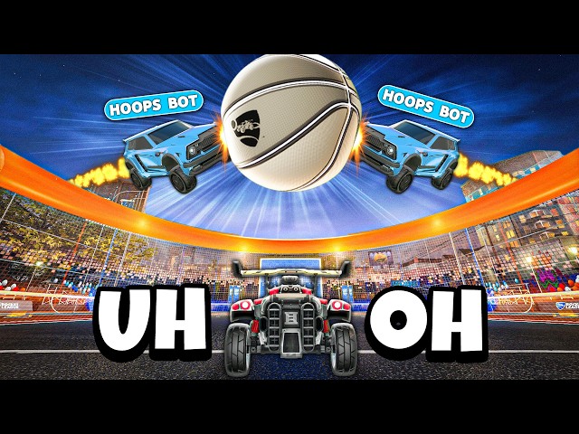 The Rocket League bot designed to DESTROY YOU in Hoops
