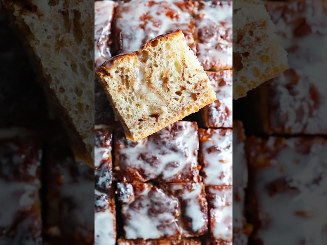 Cinnamon Roll Focaccia ❤️Recipe up now