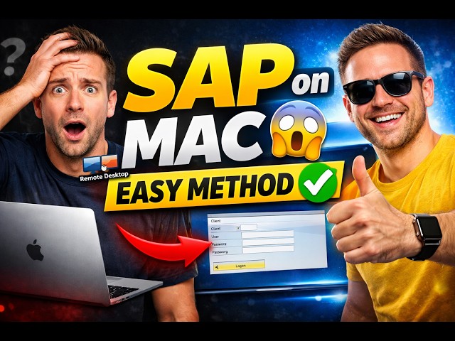 How To Connect SAP Remote Server Access on Mac OS (Step-by-Step Guide) | SAP on Mac Made Easy #sap
