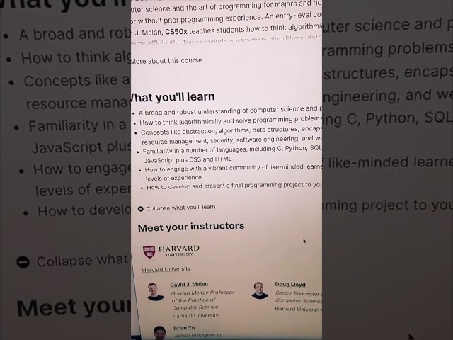 Best FREE Computer Science Course in 2021 #SHORTS