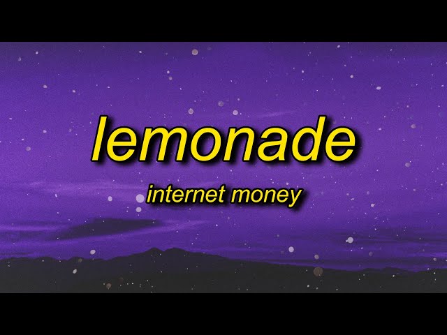 Internet Money - Lemonade (TikTok Remix) Lyrics | hey hey off the juice codeine got me trippin