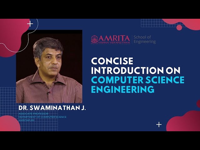 Concise Introduction on Computer Science Engineering - Dr. Swaminathan. J