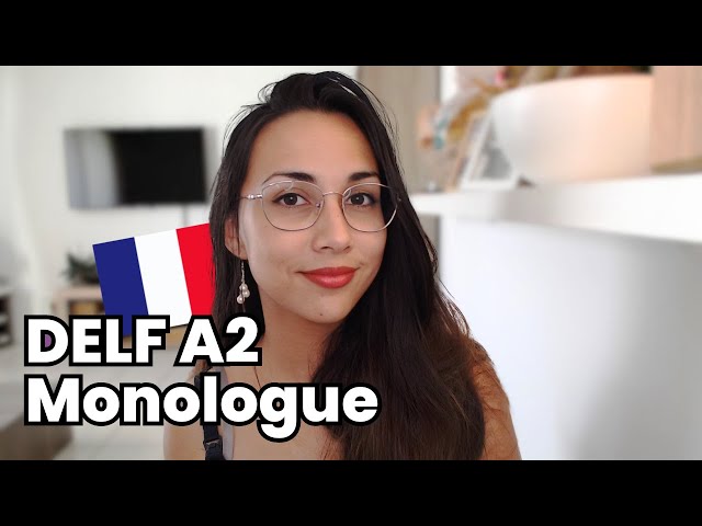 More DELF A2 Monologue Examples | Learn To French