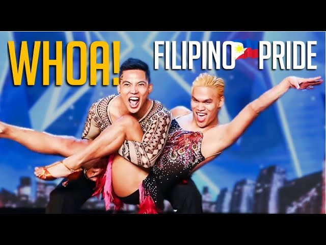 Filipino Dancing Duo RIP Each Other's Clothes Off In SHOCKING Act!😱