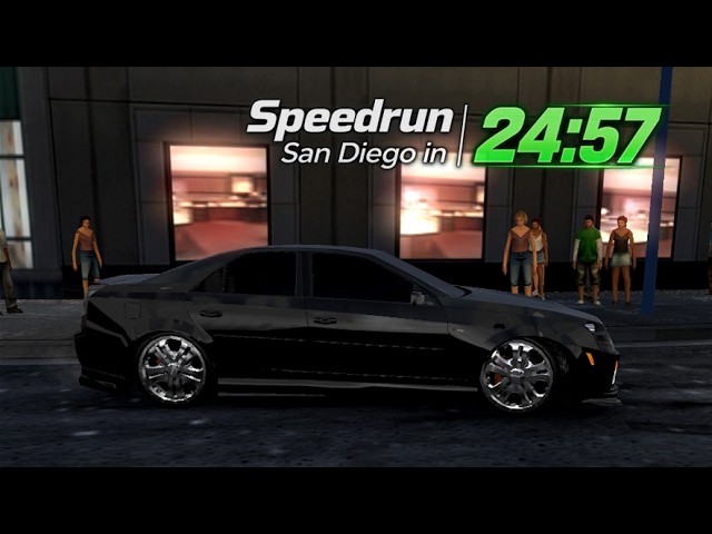 [World Record] Midnight Club 3 Speedrun - San Diego w/ Tokyo in 24:57 [IGT: 23:34]