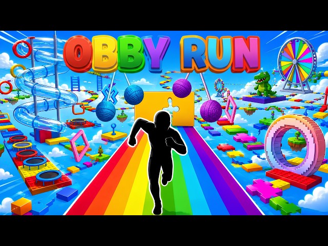 POV ROBLOX OBBY RUN 🔥| Immersive Interactive Warm Up | Viral Interactive Game | FULL HD