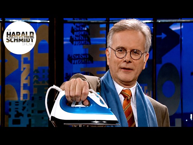 Bügeleisen-Duell mit Harald Schmidt und Manuel Andrack | Die Harald Schmidt Show (ARD)