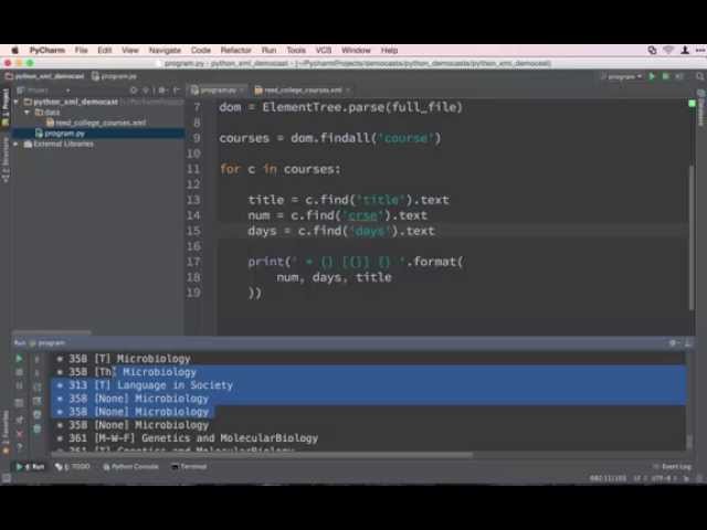 Python XML Jumpstart in only 5 minutes