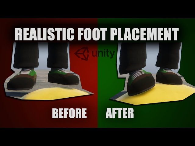 REALISTIC Foot Placement Using IK in Unity