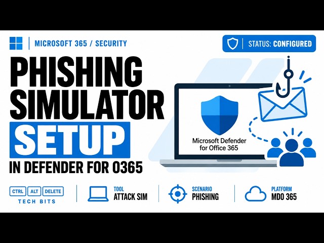 Use Microsoft Defender for Office 365 attack simulator to run phishing simulations