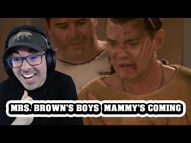 American Reacts to Mrs. Brown's Boys - Series 2 Episode 2 Mammy's Coming