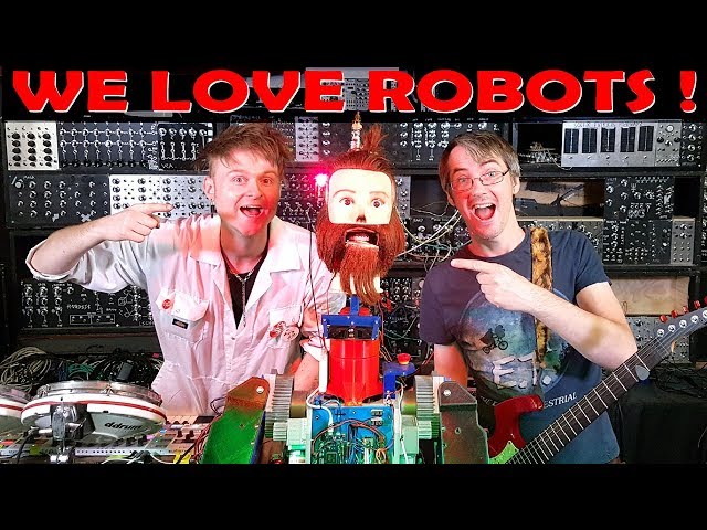 Dancing, Fire-Breathing Robot w. Look Mum No Computer | James Bruton