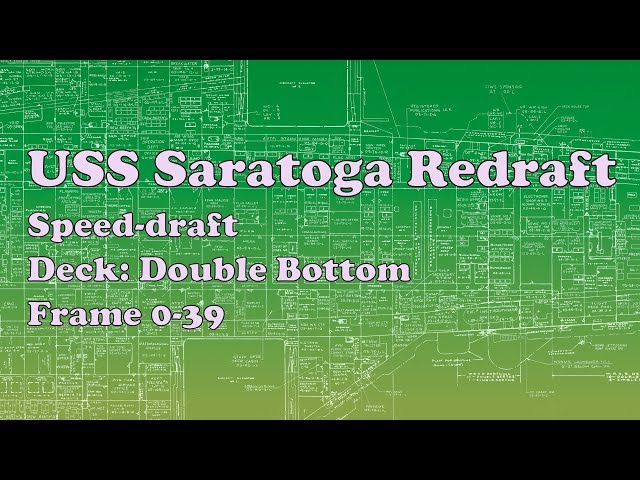 USS Saratoga: Speed Draft - Frames 0 to 39