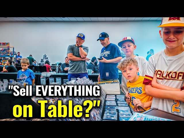 What JUST happened at OKLAHOMA CARD SHOW!?