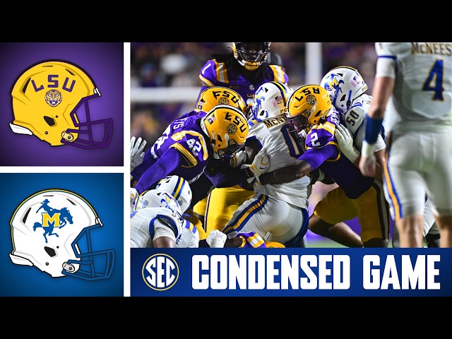 McNeese Cowboys vs. LSU Tigers | Condensed Game | 2026 SEC Football
