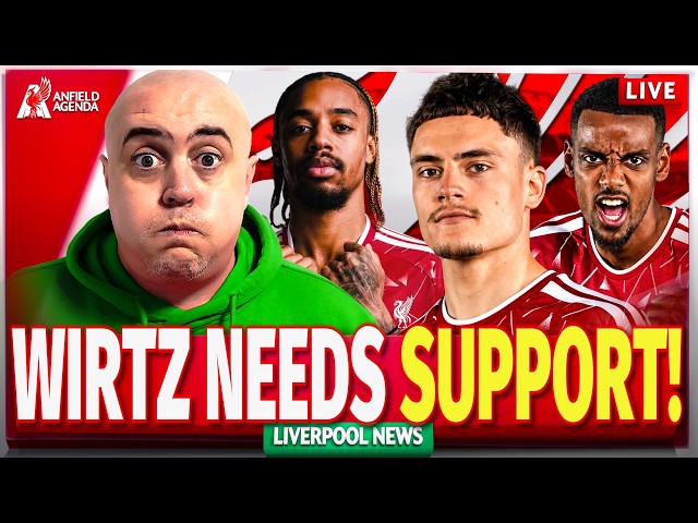 STOP THE WIRTZ FAILURE NONSENSE! HE’S DOING FINE + ISAK LOOKS READY TO SHINE! Liverpool Latest News