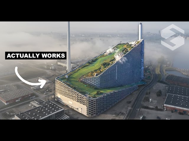 This Power Plant Has A Ski Slope