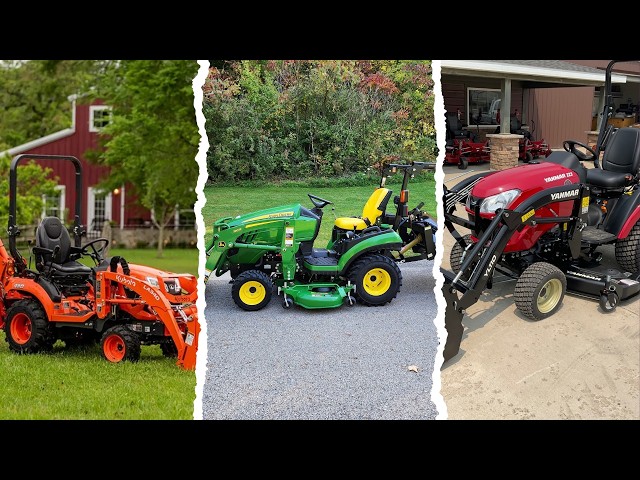 7 BEST Sub Compact Tractors 2026! for Small Farms & Properties