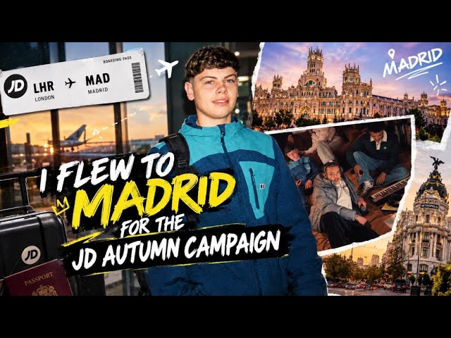 I Flew To Madrid For The JD Autumn Campaign