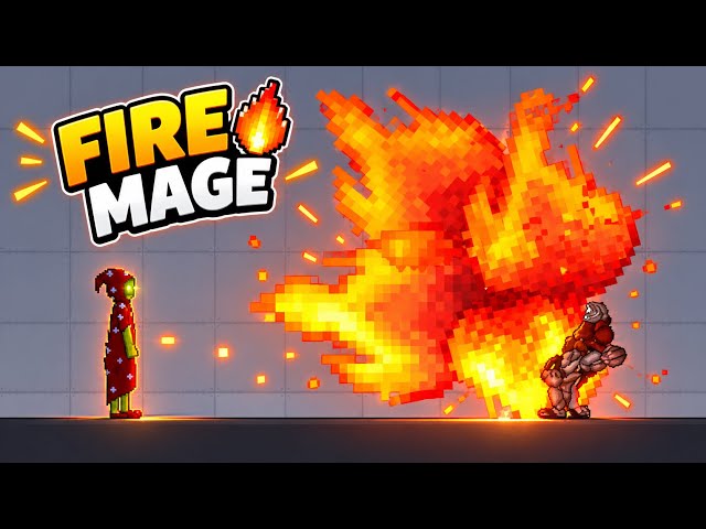 Fire Mage Mod 🔥 | Melon Sandbox