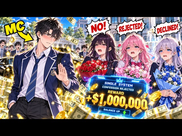 Reject 1 Girl's Confession = $1M Reward, Poor Guy's Single System Makes Him Richest at School!