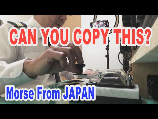 Can You Copy This Morse? | English CW Practice | Straight Key