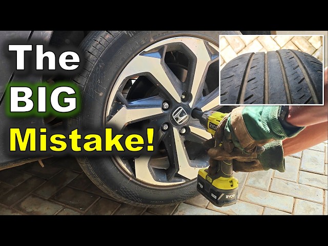 This Car Tire MISTAKE is COSTING You BIG Time: This is Why Your Tire is Wearing - Tire Rotation