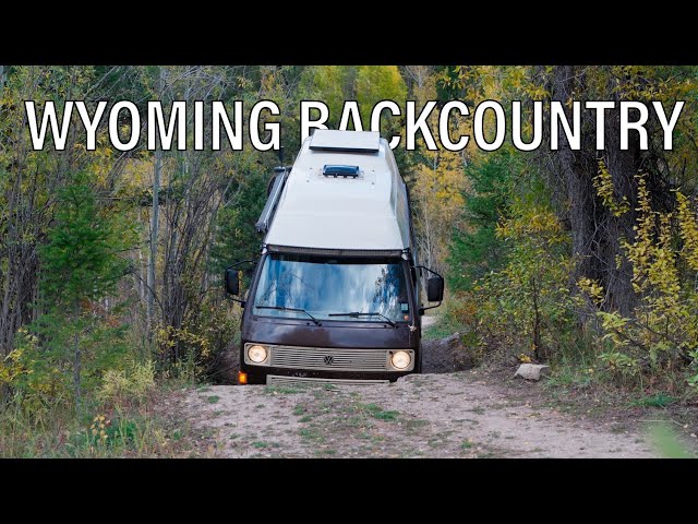 SOLO Camping in Fall [ Iconic 1985 VW Van Life, Cosy Relax ASMR ]