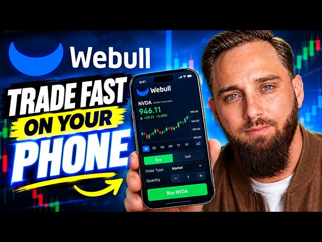 How to Trade Stocks on the Webull Phone App (Beginner to Pro in 10 Minutes)