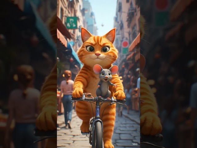 Cat's story AI series #shortd